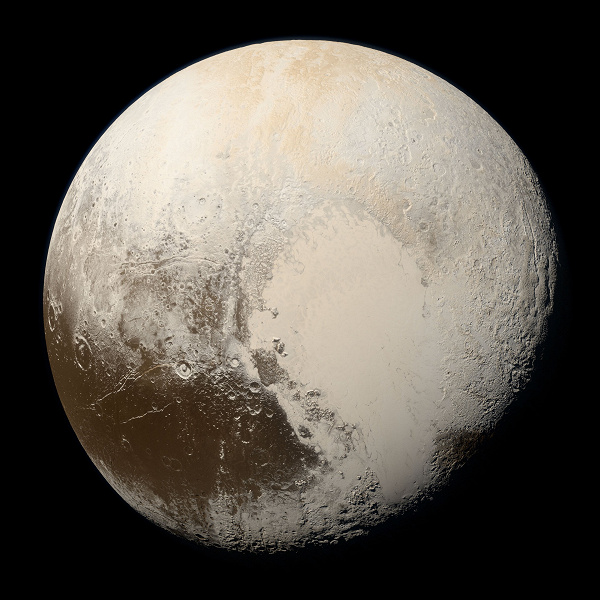 Раскрыта загадка формы сердца на поверхности Плутона