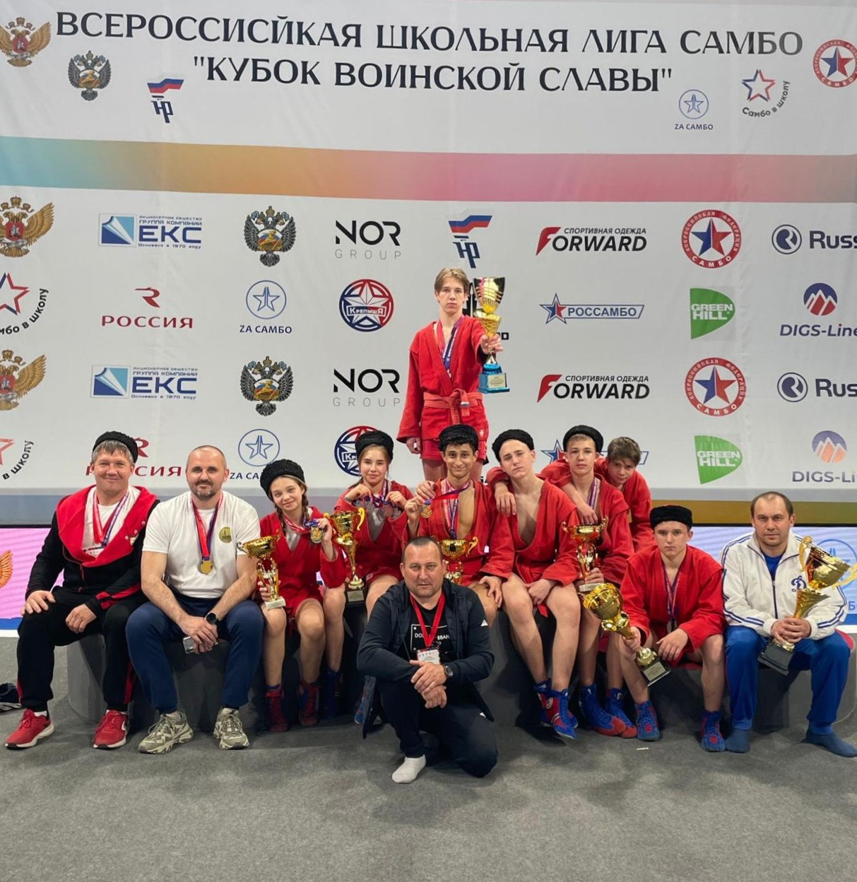 Юные ставропольские самбисты преуспели на всероссийском турнире